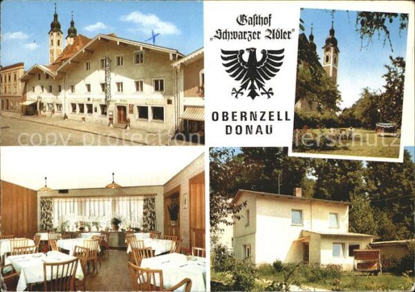 Obernzell Gasthof Schwarzer Adler Stube Kirche