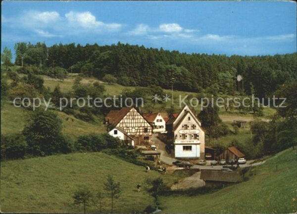 Lohr Main Gaststätte Zur Schleifmühle Spessart