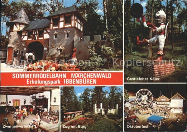 Ibbenbueren Märchenpark Eingang Gestiefelter Kater