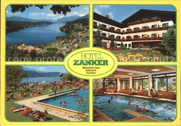 Doebriach Millstaettersee Hotel Zanker Frei und Hallenbad