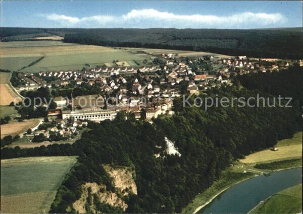 Fuerstenberg Weser Fliegeraufnahme