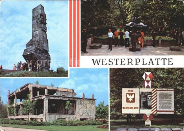 Gdansk Pomnik Bohaterow Westerplatte Czolgai p
