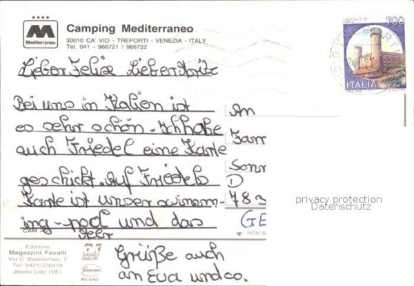 Venezia Venedig Camping Mediterrano – Bild 2