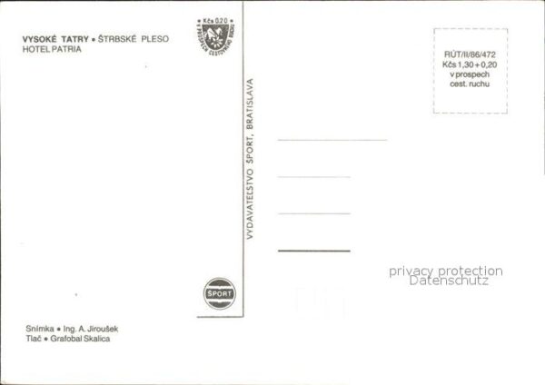 Vysoke Tatry Hotel Patria – Bild 2