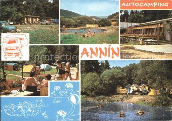 Tschechische Republik Autocamping Annin Badesee Zeltplatz Ter