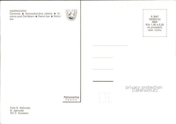 Harrachov Harrachsdorf Certovka Samoobsluzna jidelna Vinarna p – Bild 2