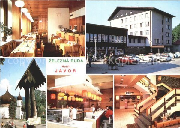 Zelezna Ruda Markt Eisenstein Hotel Javor Hotelova restaurace Kostlik