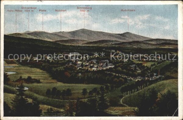 Bad Alexandersbad Kur und Badeetablissement Panorama