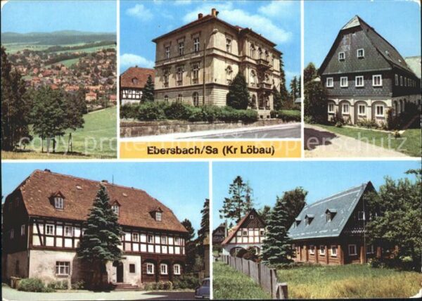Ebersbach Sachsen Altes Rathaus Umgebindehäuser