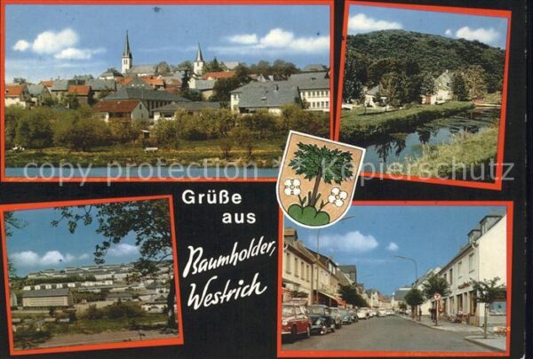Baumholder Nahe Panorama Edingers Mühle Amerik Wohnsied