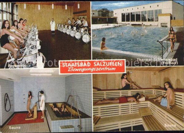 Bad Salzuflen Staatsbad Ergometer Thermal Schwimmbad