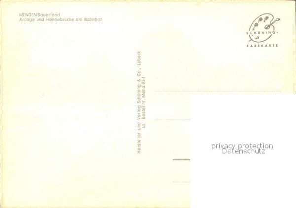 Menden Sauerland Anlage und Hönnebrücke am Bahnhof – Bild 2