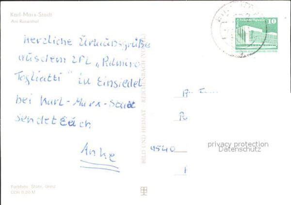 Karl-Marx-Stadt Am Rosenhof – Bild 2