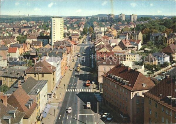 Giessen Lahn Grünberger Strasse Panorama