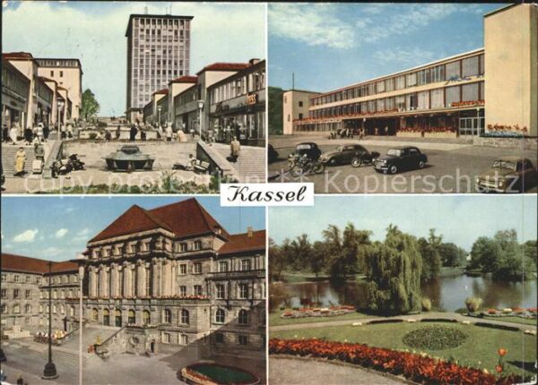Kassel Treppenstrasse Hauptbahnhof Rathaus Ins