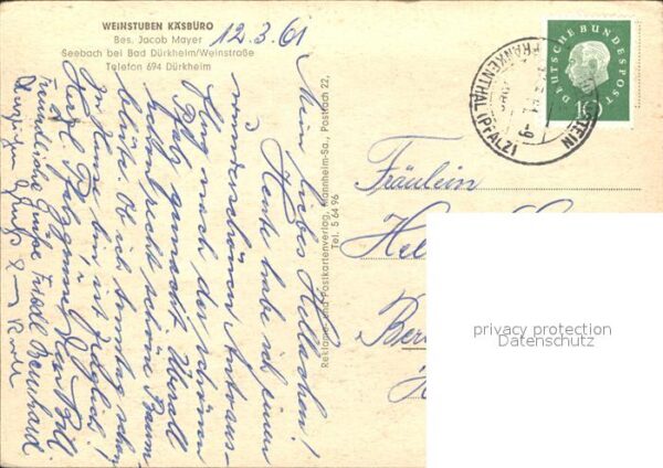 Seebach Bad Duerkheim Weinstuben Käsbüro – Bild 2