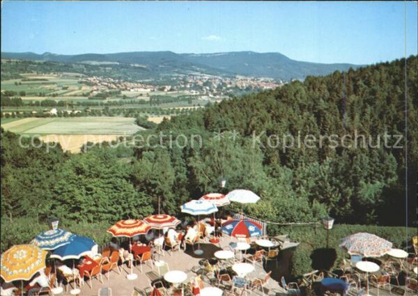 Bad Sooden-Allendorf Berggasthof Ahrenberg Hotelterrasse