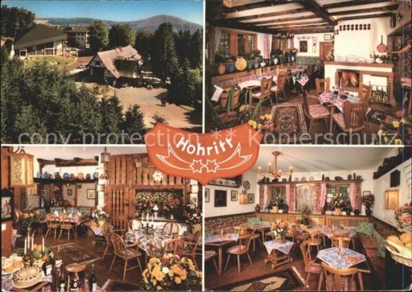 Sasbachwalden Familienerholungsheim Hohritt und Cafe