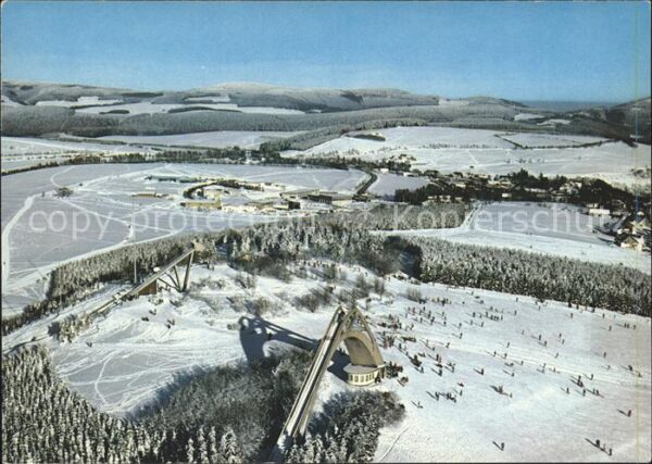 Winterberg Hochsauerland St Georg Schanze und Mattenschanze Flie
