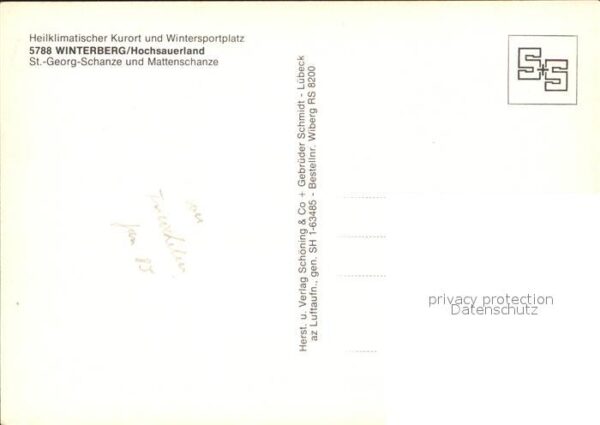 Winterberg Hochsauerland St Georg Schanze und Mattenschanze Flie – Bild 2