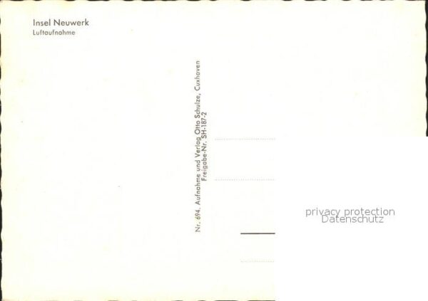 Insel Neuwerk Fliegeraufnahme – Bild 2