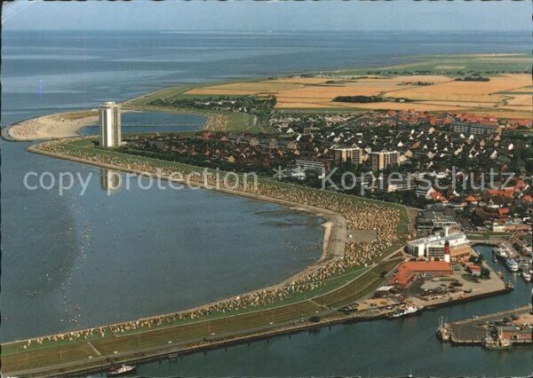Buesum Nordseebad Fliegeraufnahme