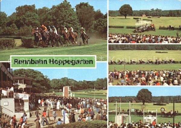 Hoppegarten VEB Vollblutrennbahnen Pferderennen Zus