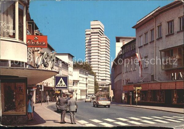 Kaiserslautern Stadtzentrum mit Rathaus