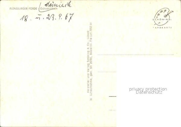 Flensburg Flensburger Förde Ochseninseln Fliegera – Bild 2