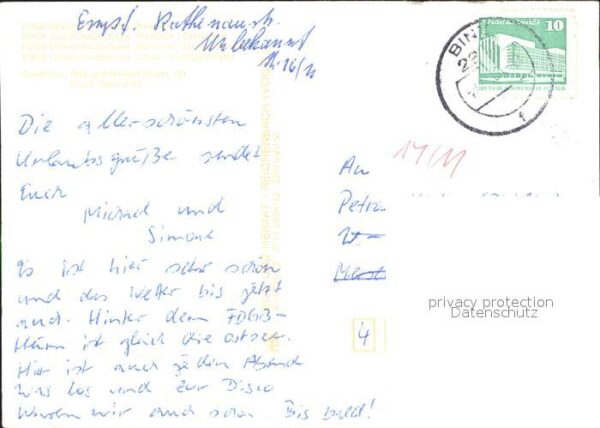 Binz Ruegen FDGB Urlauberwohnheim Pomorze Zirkelrau – Bild 2