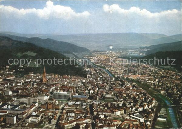Freiburg Breisgau Panorama Münster