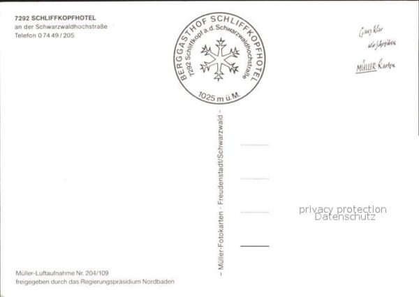 Schliffkopf Schliffkopfhotel Schwarzwaldhochstrasse – Bild 2