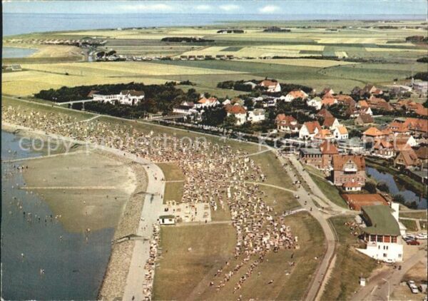 Buesum Nordseebad Fliegeraufnahme