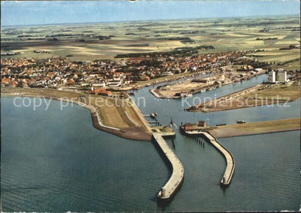 Buesum Nordseebad Fliegeraufnahme