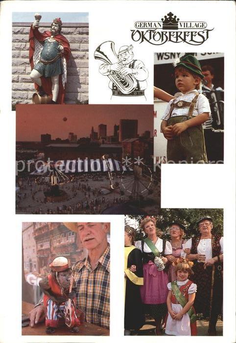 Columbus Ohio German Village Oktoberfest Teilansichte
