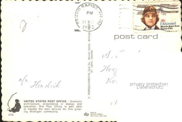 Michigan US-State United States Post Office – Bild 2