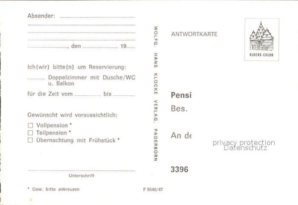 Altenau Harz Pension Waldesruh Zimmer Gastraum – Bild 2