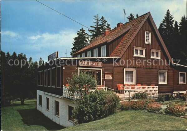 Altenau Harz Cafe Pension Waldcafe