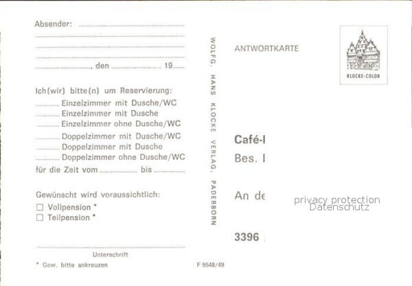 Altenau Harz Waldcafe Gastraum Zimmer – Bild 2