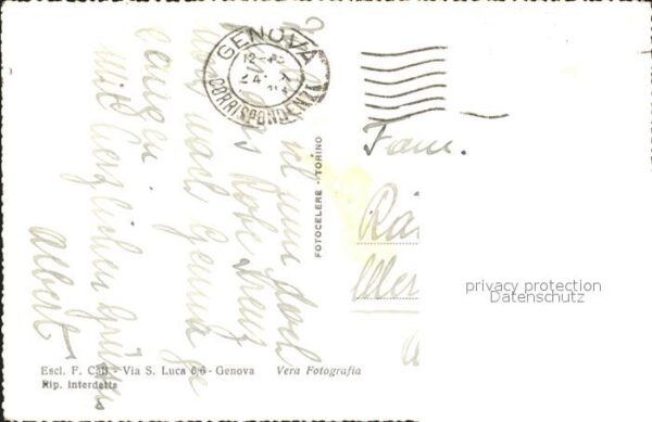 Genova Genua Liguria Via Dante – Bild 2