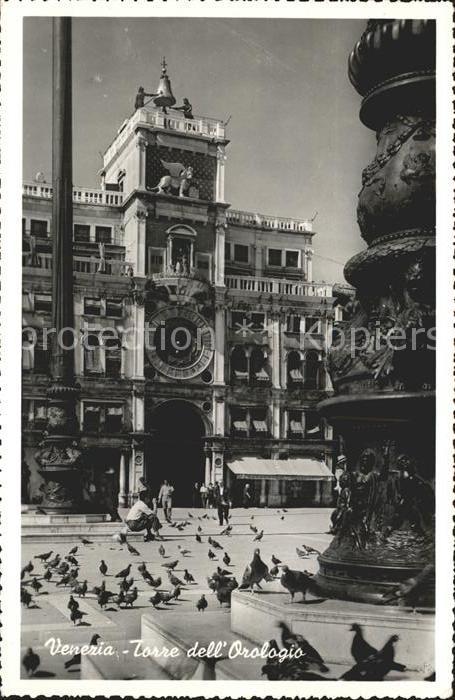 Venezia Venedig Torre del Orologio
