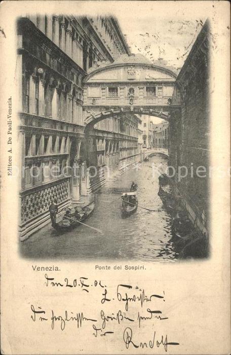 Venezia Venedig Ponte dei Sospiri