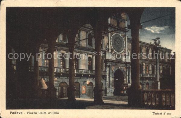 Padova Piazza Unita d`Italia