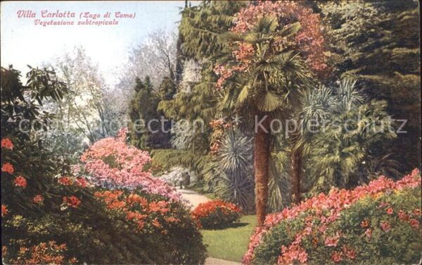 Lago di Como Villa Carlotta Garten