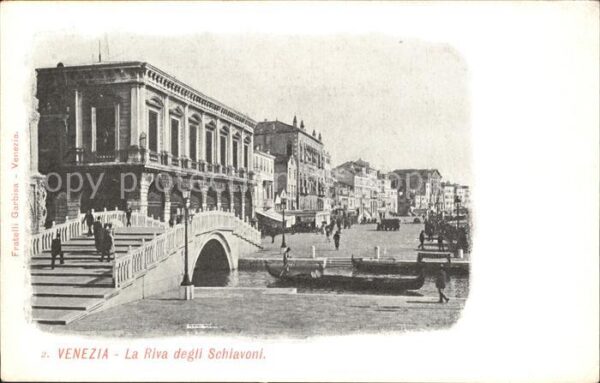 Venezia Venedig Riva degli Schiavoni