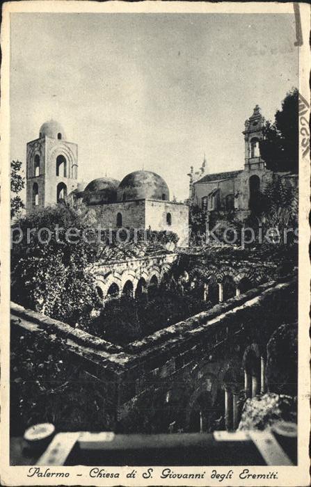 Palermo Sicilia Chiesa di S. Giovanni degli Eremiti