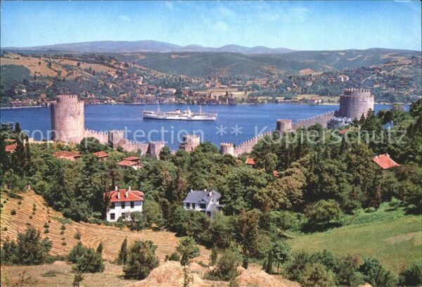 Istanbul Constantinopel Rumelihisar im Bosphorus