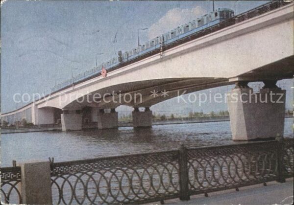 Moskau Moscou Brücke