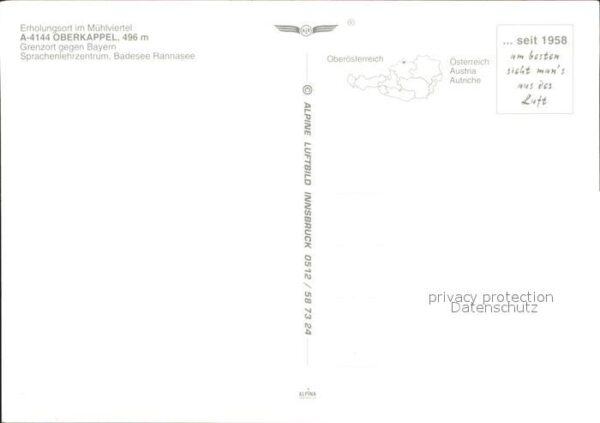 Oberkappel Fliegeraufnahme Mühlviertel – Bild 2