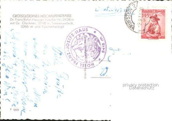 Grossglockner Hochalpenstrasse Dr. Franz Rehrl-Haus – Bild 2